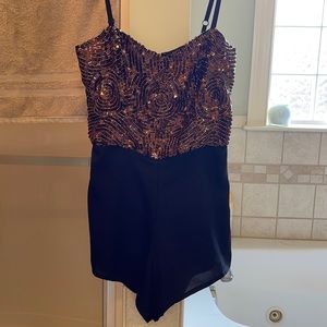 Asos sequined romper
